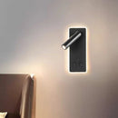 Axyaa Bedroom Wall Lamp with 2 Switch Reading Light, Magnetic Charging - 5200mAh