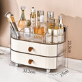 Axyaa Vanity Organizer with Stackable Drawers for Skincare and Cosmetics