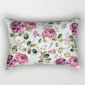 Pink Flower Polyester Pillowcase - Romantic Girl Room Aesthetic Decor