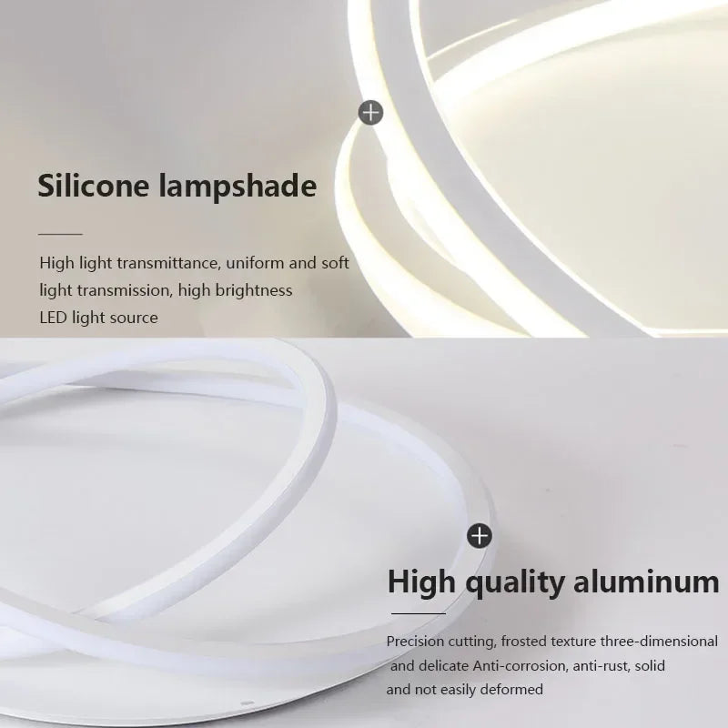 Axya LED Ceiling Lamp: Modern Indoor Lighting Fixture for Home Decor