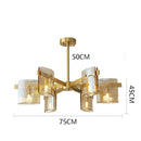 Axyaa Modern LED Ceiling Lamp Chandelier for Bedroom and Dining Room