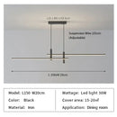 Axyaa Modern Designer LED Chandelier for Dining Room and Bar Counter