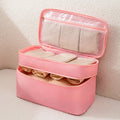 Axyaa Large Capacity 3-in-1 Storage Bag for Bra, Underwear, Socks.