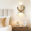 Axyaa Retro Vintage Bedside Lamp With High-End Feel For Living Room