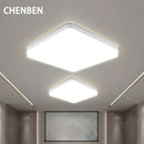 Axyaa Modern LED Kitchen Ceiling Lamp Square Chandelier Lighting Fixtures