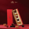Axyaa Five Blessings Purple Clay Tea Set - Chinese Purple Clay Museum Co-Branded Gift Box