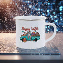 Easter Rabbit Car Enamel Mug Set by Axyaa
