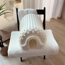 Axyaa Natural Latex Pillow - Cervical Spine Support & Massage Curve