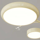 Axyaa Soft LED Ceiling Lights: Minimalist Warm Lighting for Living & Dining Room