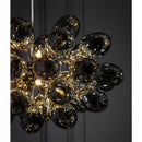 Axyaa Grape Glass Chandelier Pendant Light for Home Decor and Living Room