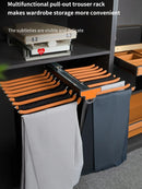 Axyaa Aluminum Alloy Pant Hangers: Adjustable, Multi-Functional, & Collapsible Clothes Rack