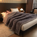 Axyaa Three-Layer Plush Blanket: Thick, Warm, & Versatile