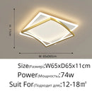 Axyaa LED Modern Chandelier Dimmable Light for Bedroom Living Study Salon