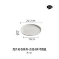 Axyaa Black & White Ceramic Tableware Set - Plates, Bowls, Japanese Luxury Dining Collection
