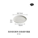 Axyaa Black & White Ceramic Tableware Set - Plates, Bowls, Japanese Luxury Dining Collection