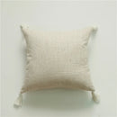 Yellow Linen Sofa Pillow Cover by Axyaa - Super Soft Decorative Throw Pillow Home Decor