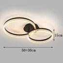 Axyaa Smart LED Ceiling Light for Nordic Home Decor & Bedroom Lighting