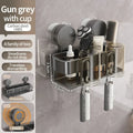 Axyaa Wall-Mounted Electric Toothbrush Holder with Cup