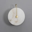 Axyaa Round LED Wall Lamp for Modern Nordic Living Spaces
