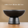 Axyaa Kenzan Ceramic Vase - Minimalist Flower Pot for Home Decor