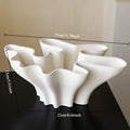 Axyaa Abstract Art Ceramic Hydroponic Vase for Advanced Decor