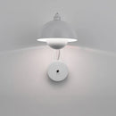 Axyaa Minimalist Mushroom LED Wall Sconce Light for Hotel Aisle and Corridor
