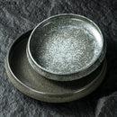 Axyaa Ceramic Deep Plate Set of 4