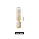 Axyaa Nordic Modern Twist Floor Lamp for Home Office Decor
