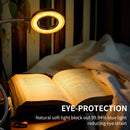 Axyaa LED Clip Desk Lamp: Flexible Dimmable for Study, 3 Color Temperatures, Eye Protection