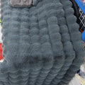 Axyaa Tie-Dye Faux Fur Weighted Blanket: High-End Warmth for Winter Beds & Sofas
