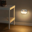 Axyaa Motion Sensor LED Night Light: Battery Powered Indoor Lamp for Bedroom, Closet, Staircase