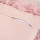 Axyaa Velvet Faux Feather Cushion Cover Soft Home Decor Pillow Cover Living Room