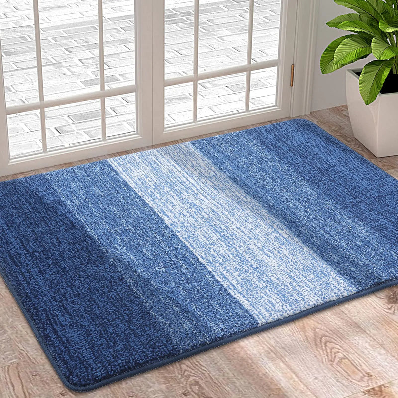 Axyaa Low Profile Mat - Indoor Non-Slip Welcome Doormat with Super Absorbency