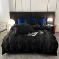 Axyaa Ice Silk Quilt Cover & Pillowcase Set - Summer Smoothness, Naked Sleep Quality