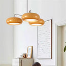 Axyaa Mid Century Brass Glass Chandelier Light Fixture - Elegant Lighting for Home