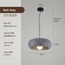 Axyaa Minimalist Cream Pendant Light for Designer Restaurant & Clothing Store