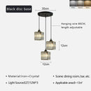 Axyaa Modern Minimalist Nordic Three-Head Dining Room Chandelier