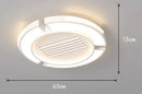 Axyaa LED Bladeless Ceiling Fan Light for Home Decor