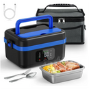 Axyaa Cordless Electric Lunch Box - Rechargeable Self-Heating Food Warmer
