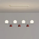Axyaa Round Ball Pendant Chandelier Light for Living Room