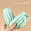 Axyaa Silicone Wave Pattern Drain Pad for Kitchen and Household - Heat-Resistant Non-Deformable Drain Pad