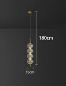 Axyaa LED Pendant Chandeliers for Modern Living Room and Dining Room Lighting