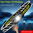 Axya Motion Sensor Mini LED Headlamp - Rechargeable Waterproof Head Torch