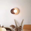 Axyaa Yellow Stone Wall Lamp for Japanese Bedroom, Living Room, Staircase Lighting