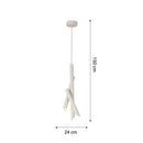 Axyaa Aluminum Pendant Light Chandelier Ceiling Spotlight