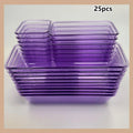 Axyaa Transparent Drawer Storage Box: Kitchen Tableware Cosmetics Organizer