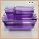 Axyaa Transparent Drawer Storage Box: Kitchen Tableware Cosmetics Organizer