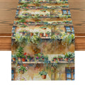 Potted Plants Window House Table Runners Dresser Table Decor Coffee Table Runner