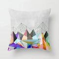 Axyaa Geometric Abstract Polyester Cushion Cover 45x45cm
