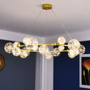 Axyaa Nordic Starry Chandelier: Modern Magic Beans Pendant Light for Living Room, Restaurant & Bedroom